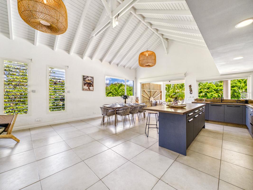 15.Location villa 10 personnes piscine saint François Guadeloupe